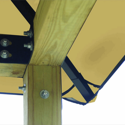 Gazebo Roof Framing & Mounting Kit 14SF KHK 3