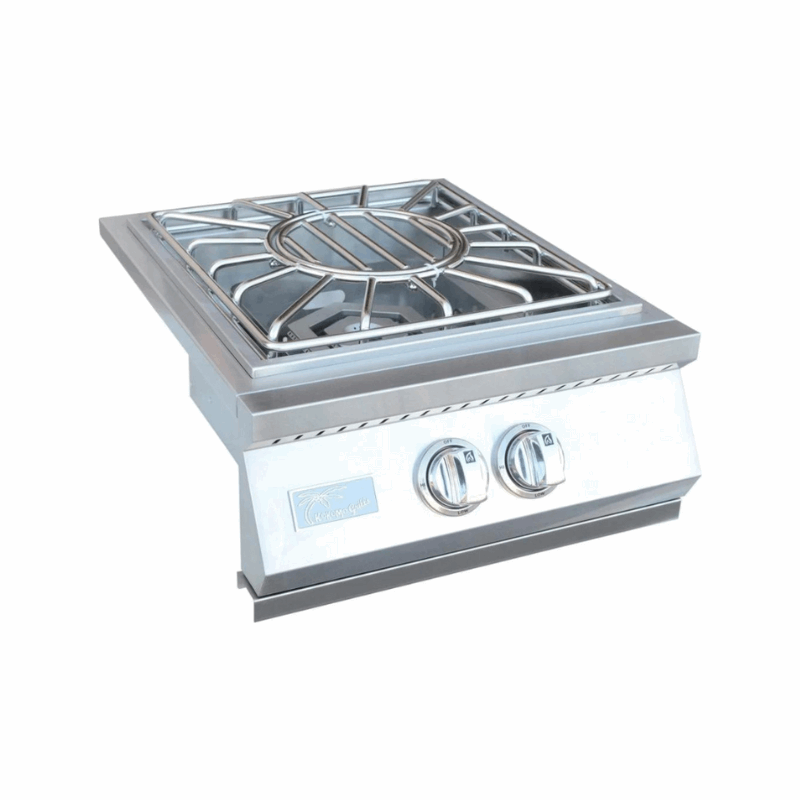 Kokomo Built-in Power Burner with Removable Grate for Wok 1