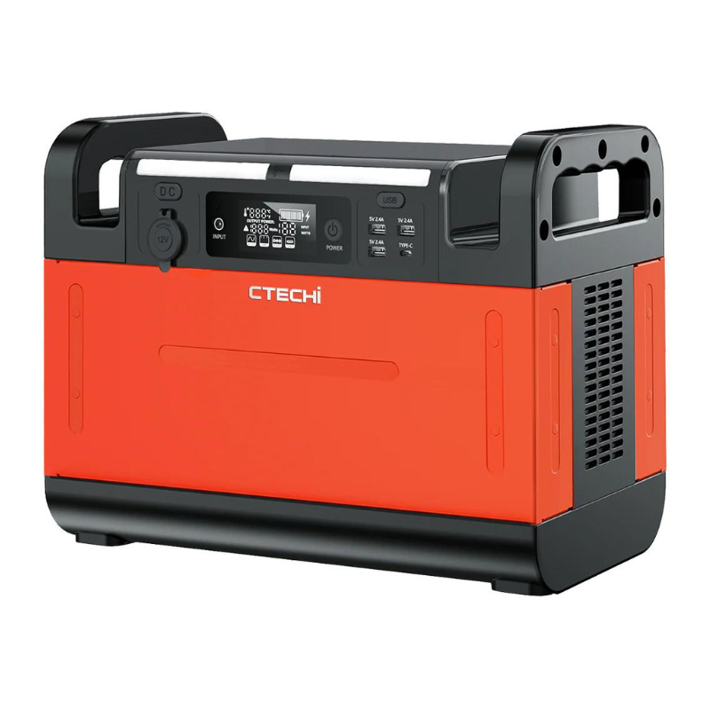 CTECHi GT1500 LiFePO4 Portable Power Station 1500W 1210Wh
