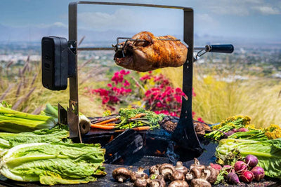 Arteflame Rotisserie With Cordless Motor 5