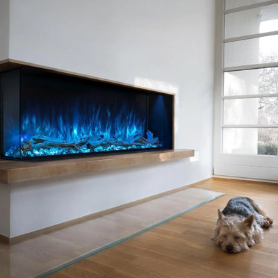 Modern Flames Landscape Pro Multi 80" 3-Sided Electric Fireplace 2