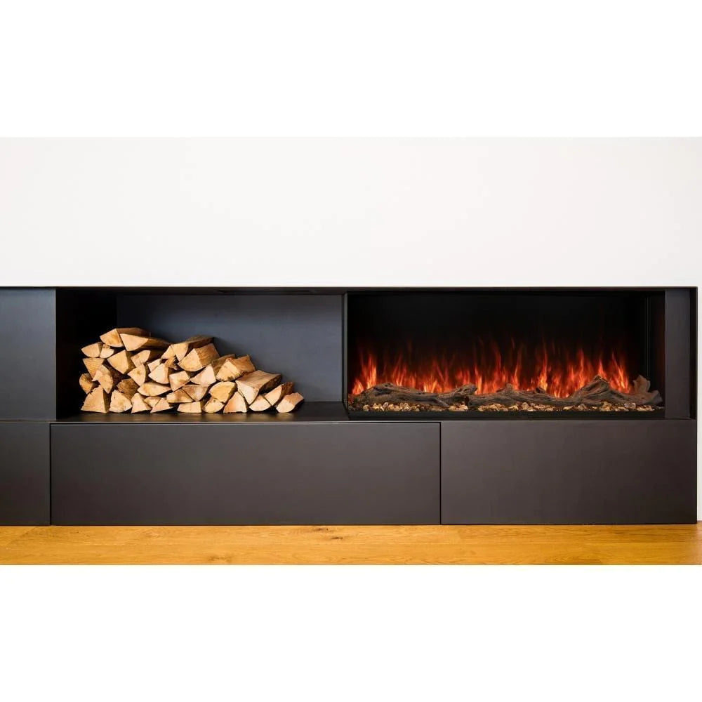 Modern Flames Landscape Pro Multi 56" 3-Sided Electric Fireplace 1