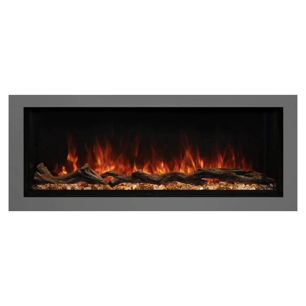 Modern Flames Landscape Pro Multi 96" 3-Sided Electric Fireplace 1