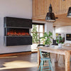 Modern Flames Landscape Pro Multi 120" 3-Sided Electric Fireplace 2