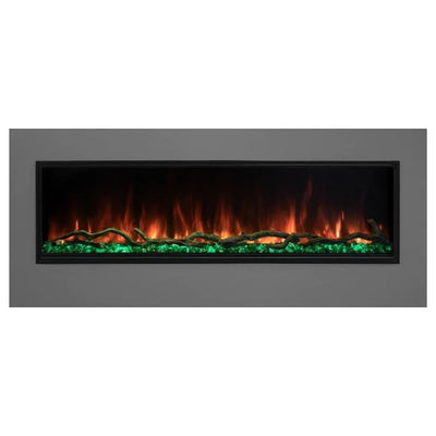 Modern Flames Landscape Pro Slim 96" Built-In Electric Fireplace 9