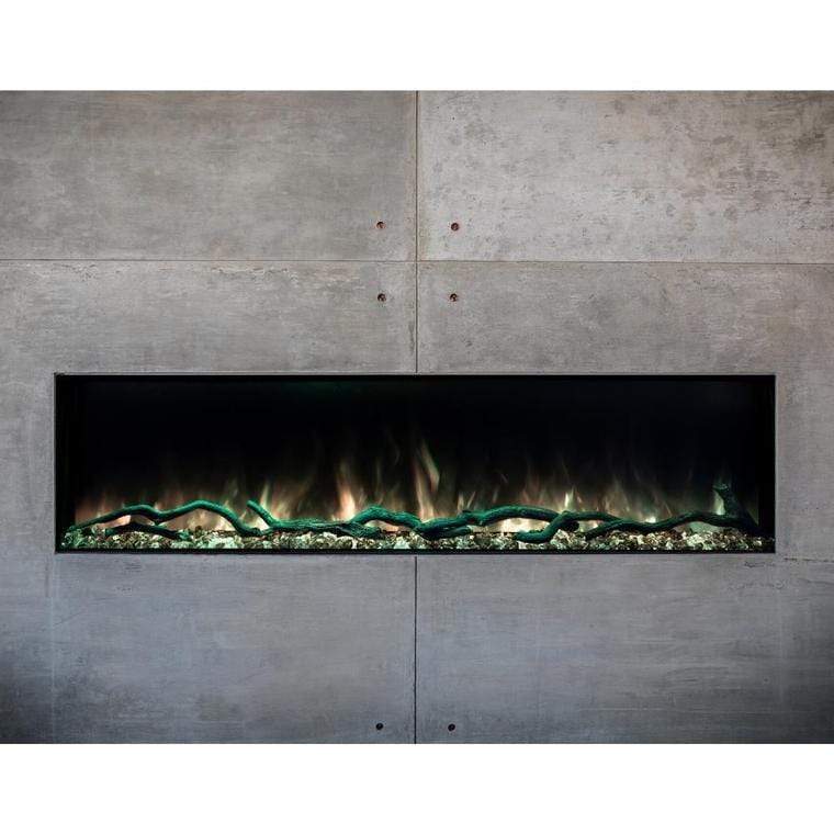 Modern Flames Landscape Pro Slim 96" Built-In Electric Fireplace 1